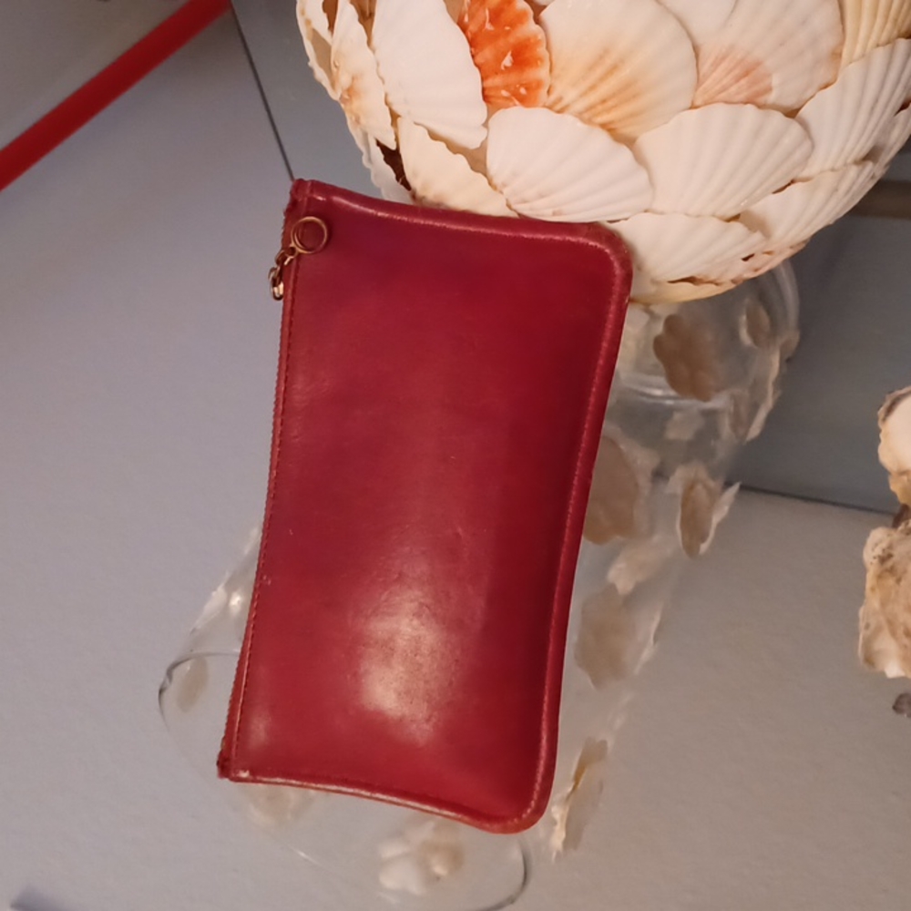 VINTAGE  COACH SKINNY COSMETIC BAG - Picture 15 of 17